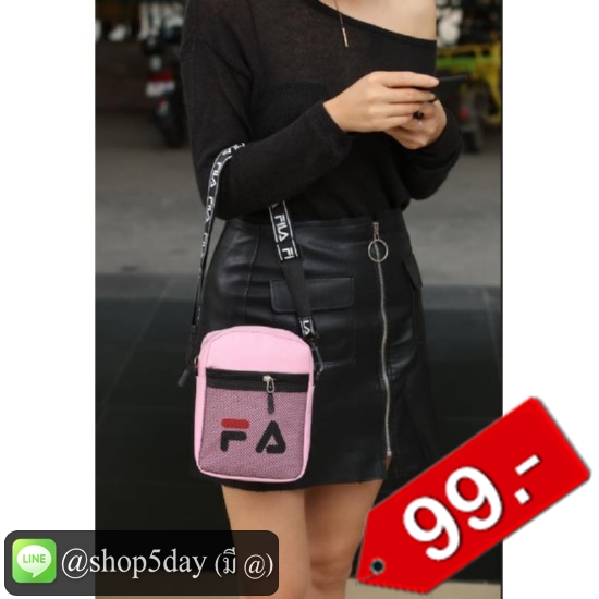 🔥กระเป๋าแฟชั่น สะพายข้าง Fila ฟิล่า No.flla FA001