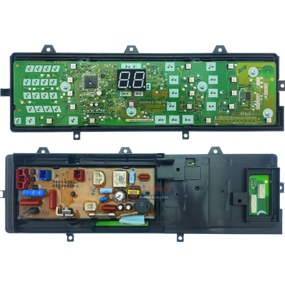 บอร์ดเครื่องซักผ้าPanasonic_พานาโซนิค รุ่น NA-F125A1WRCF*อะไหล่ใหม่แท้*ใช้ได้กับทุกรุ่นที่ระบุไว้*