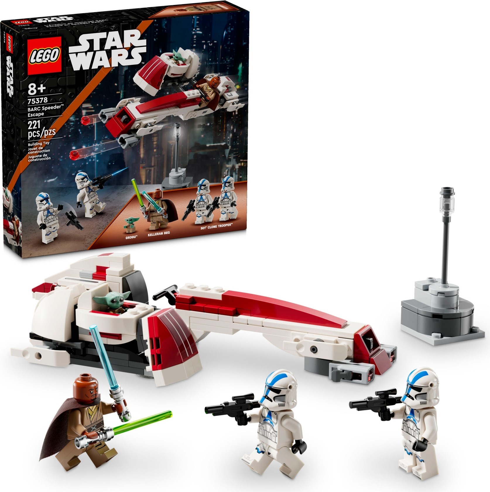 LEGO Star Wars เลโก้ 75378 BARC Speeder Escape