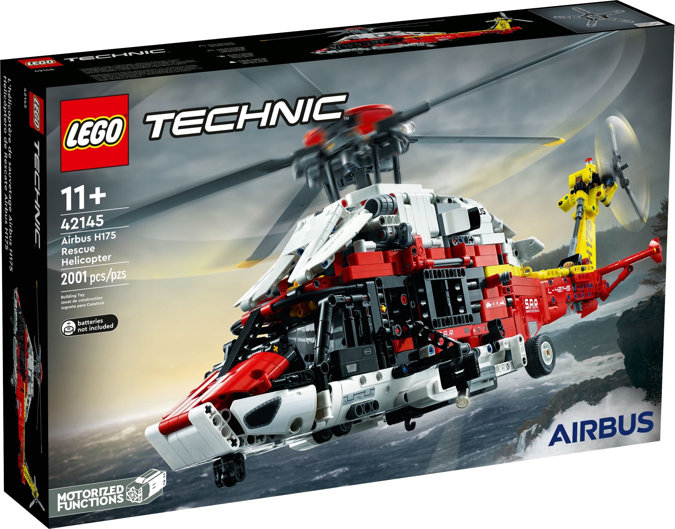 LEGO Technic เลโก้ 42145 Airbus H175 Rescue Helicopter