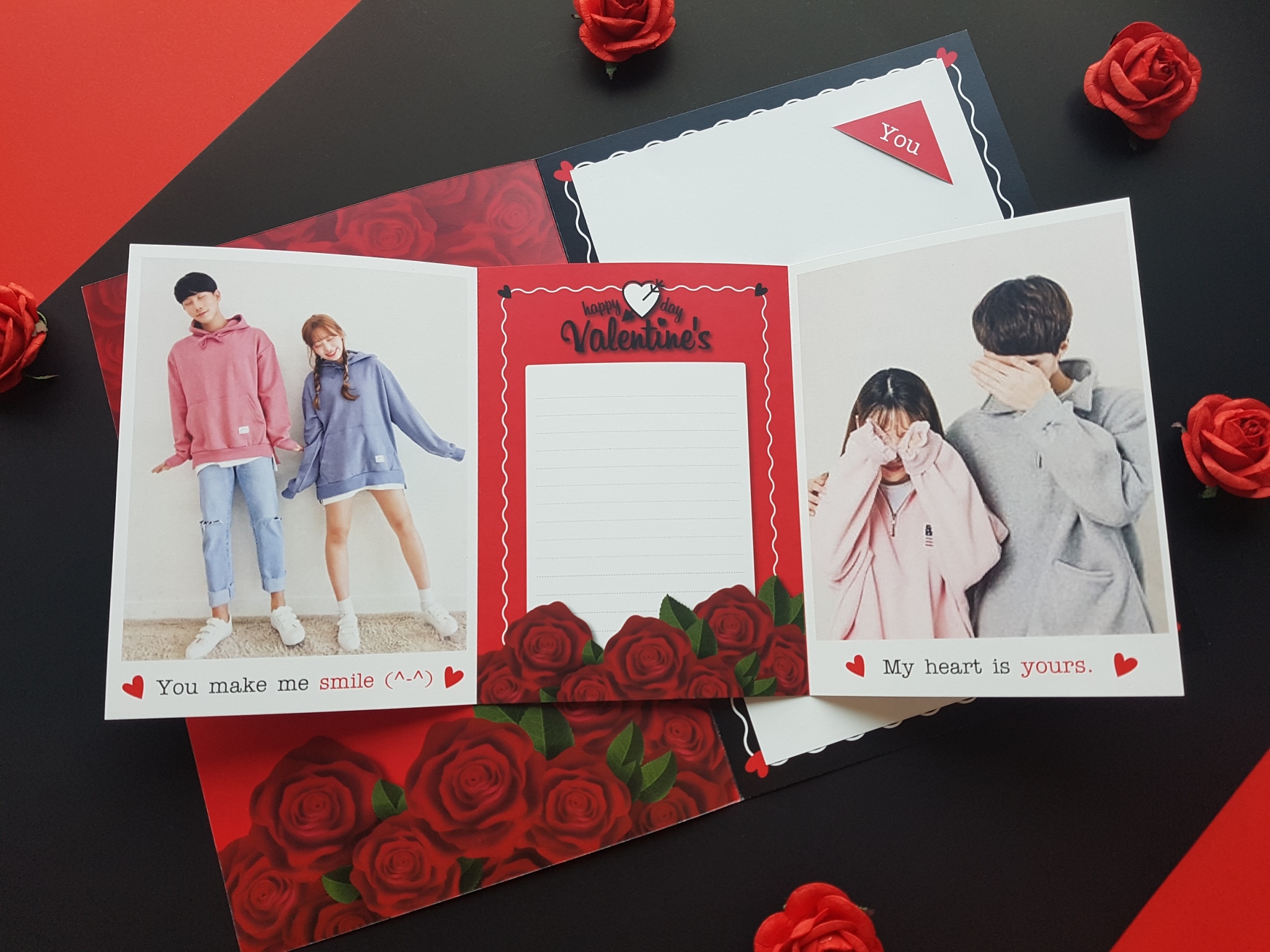 การ์ดอวยพรไซต์ใหญ่ Valentine Big Card