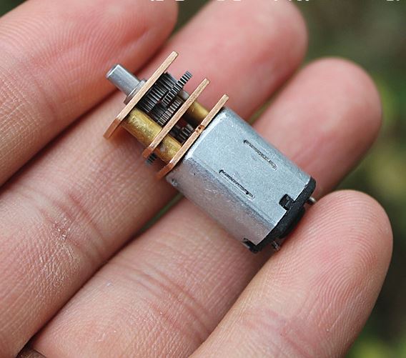 3-6V 3.7V 40 rpm DC Mini Micro N20 Gear Motor Full Metal Gearbox Large Torque