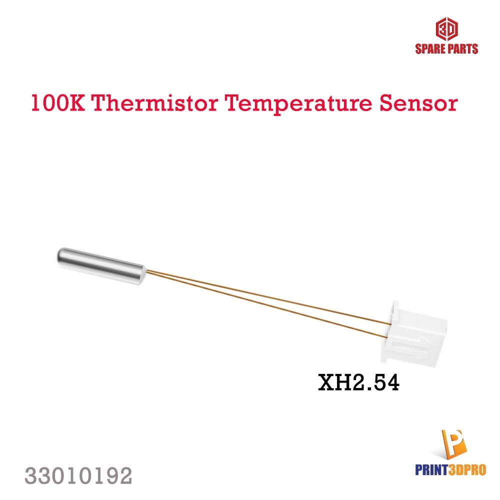 3D Printer Part 100K Thermistor Temperature Sensor stainless 3x15mm With XH2.54 Terminal สายวัดอุณภูมิ