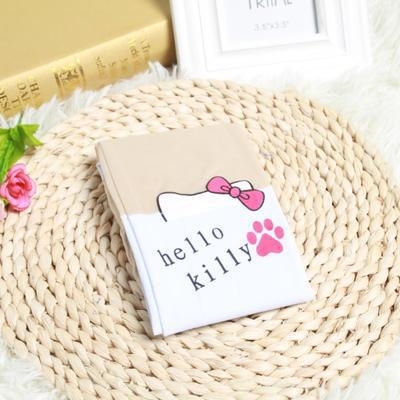 ถุงน่องเด็กสีขาว เป็นแบบถุงน่องสีเนื้อแต่งลายคิตตี้ ยืดหยุ่นนุ่มนวล ตกแต่งน่ารัก