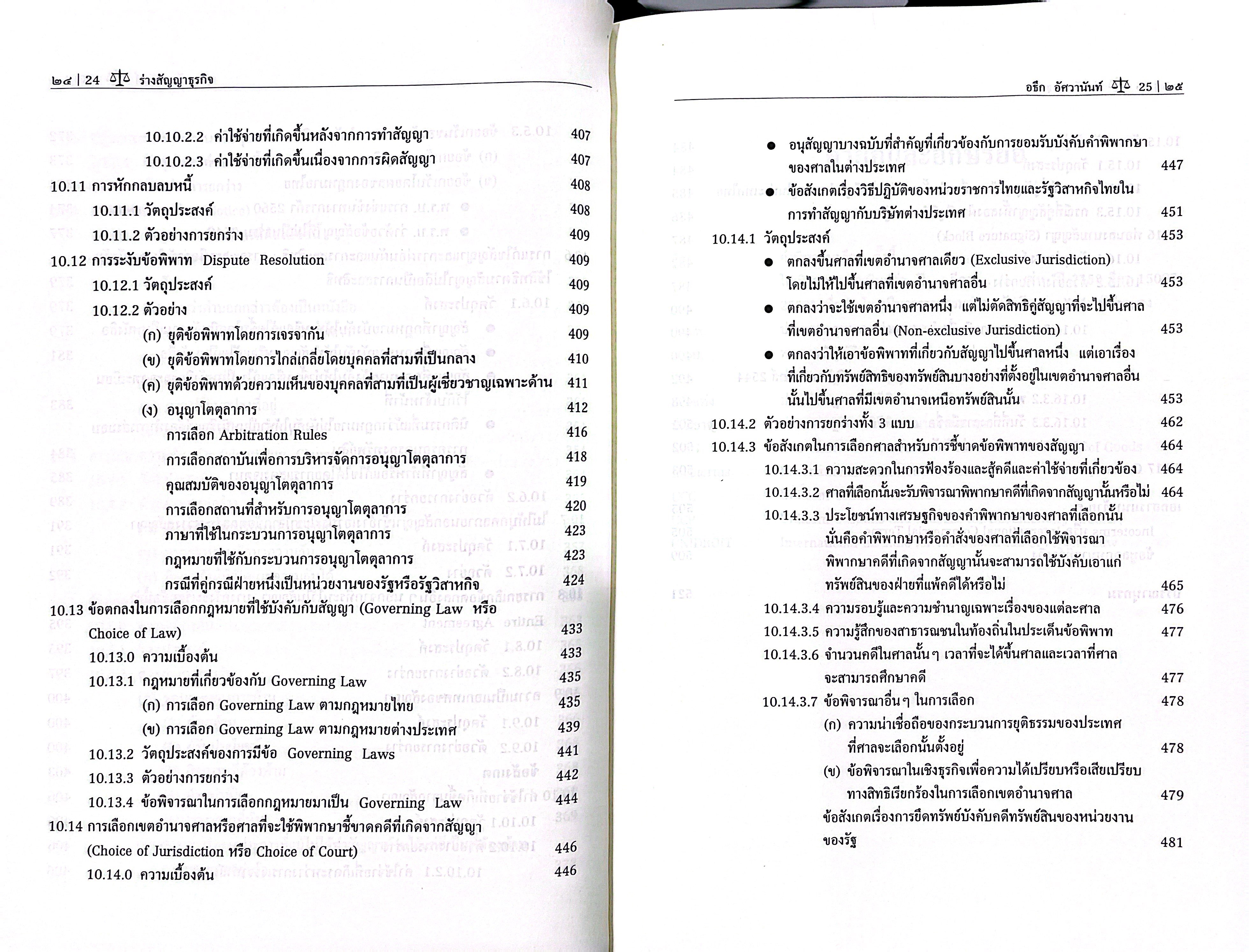 (ห่อปก) ร่างสัญญาธุรกิจ (ศ.อธึก อัศวานันท์) ปีที่พิมพ์ : มิถุนายน 2568 (ครั้งที่ 8)