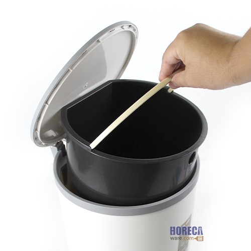 ถังขยะเท้าเหยียบกลม 11 ลิตร MT-5231 ตราคีย์เวย์