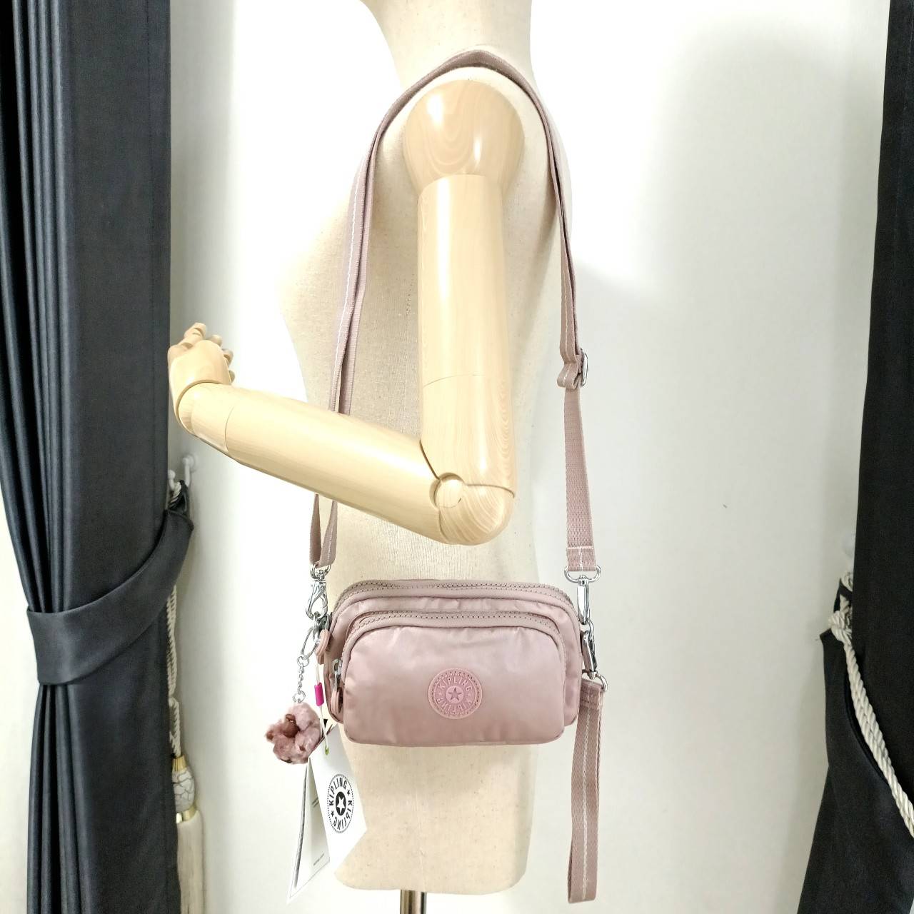 กระเป๋าสะพาย คิปลิ้ง คิปลิง KIPLING 3 Monkey Seoul up