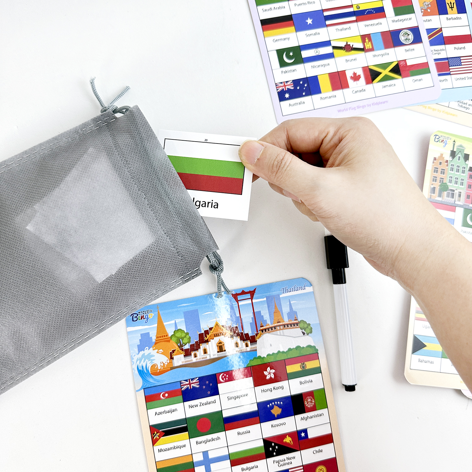 บิงโกธงชาติ (World Flags Bingo)