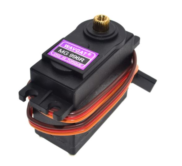 MG996R 13kg Metal Gear Servo Motor Continuous 360 degree Set Gear Servo Motor Big Torque For RC Helicopter Car Robot High Quality เซอร์โวมอเตอร์ หมุนได้ต่อเนื่อง เฟืองโลหะ