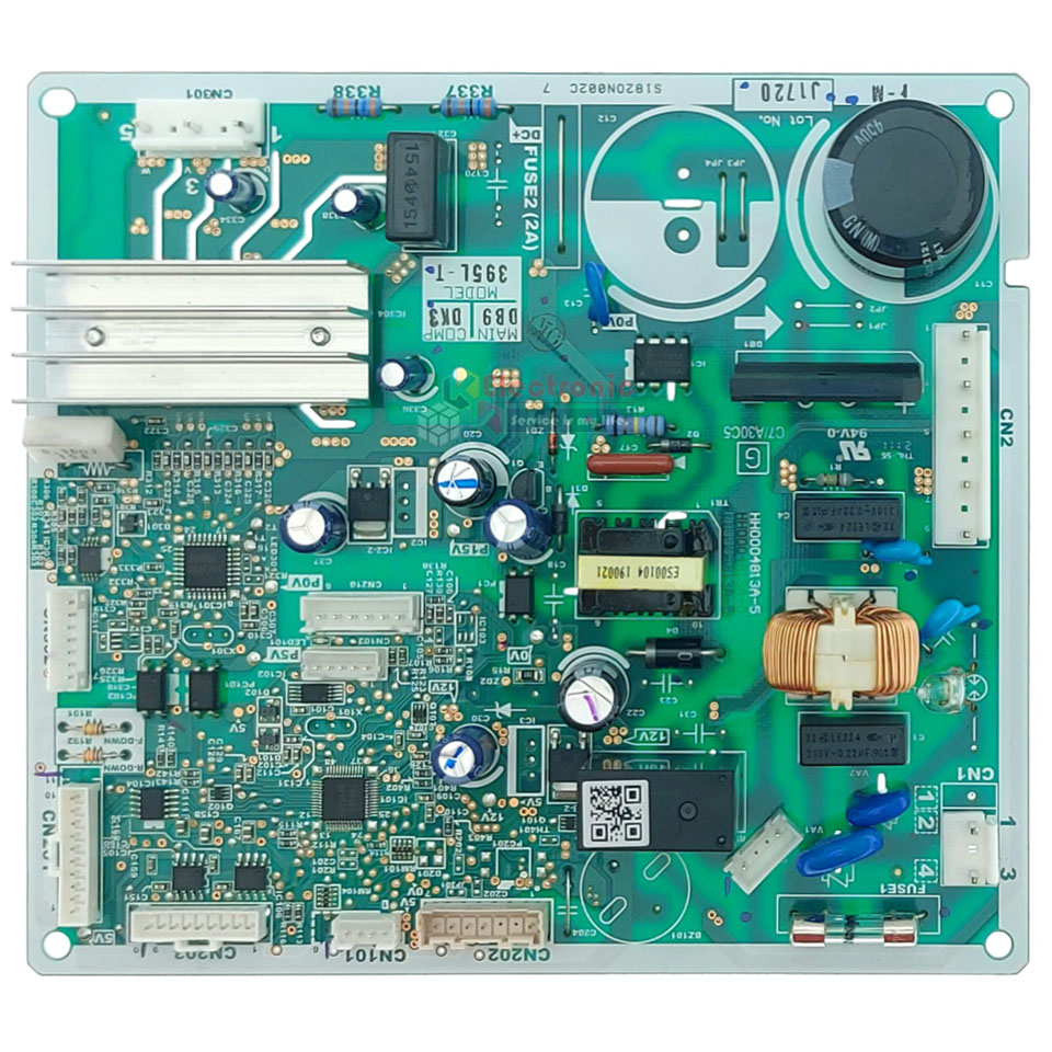 แผงบอร์ดตู้เย็น HITACHI(ฮิตาขิ)รุ่น*R-VG400PZ/R-V400PZ*อะไหล่แท้*ใช้ได้กับทุกรุ่นที่ทางร้านระบุไว้