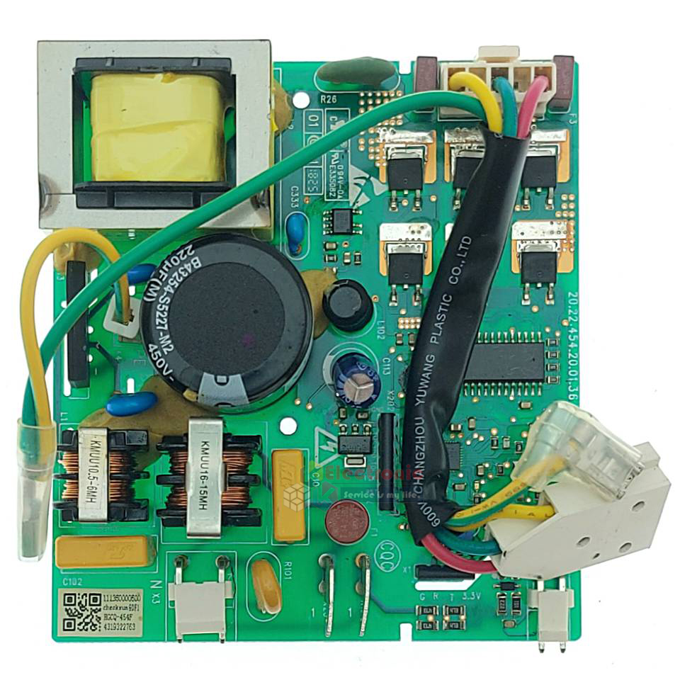 บอร์ดอินเวอร์เตอร์ตู้เย็นBEKO_เบโค*อะไหล่แท้ กล่องสตาร์ทคอมตู้เย็นBEKO_เบโค