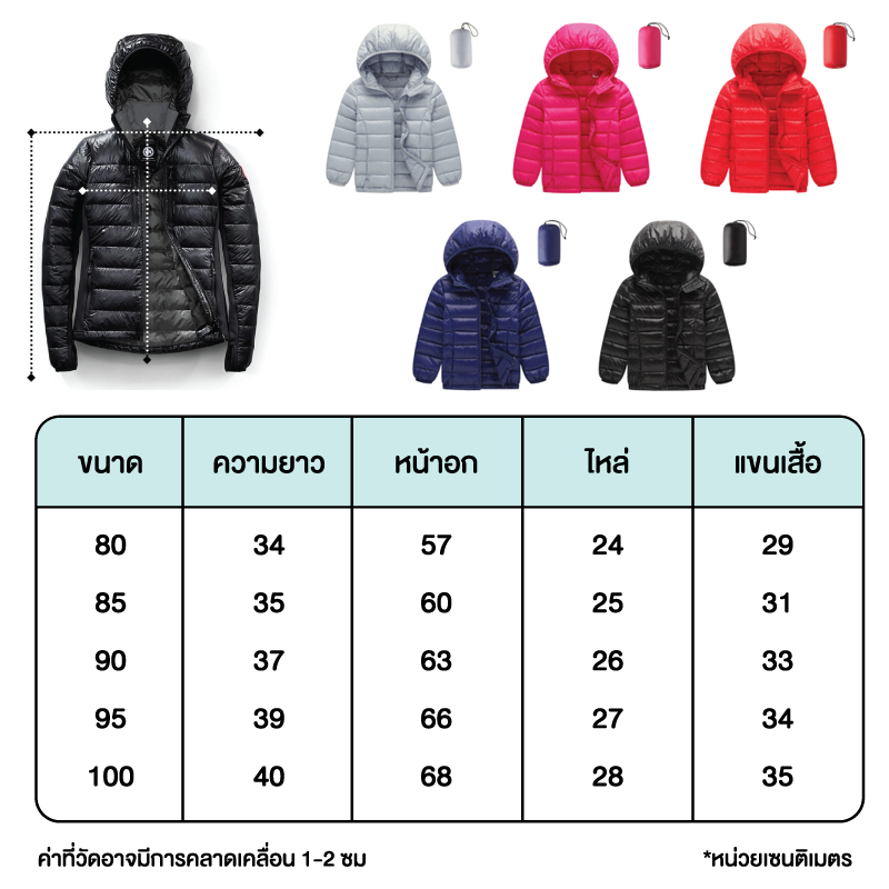 เสื้อกันหนาว (Down jacket)