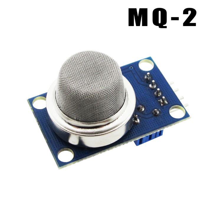 MQ-2 ตรวจจับแก๊สไวไฟ (LPG, โพรเพน, ไฮโดรเจน, มีเทน, แอลกอฮอล์, ควัน) นิยมใช้ในระบบเตือนไฟไหม้และตรวจจับแก๊สรั่วในบ้าน Smoke Gas LPG Butane Hydrogen Gas Sensor Detector Module For Arduino MQ2