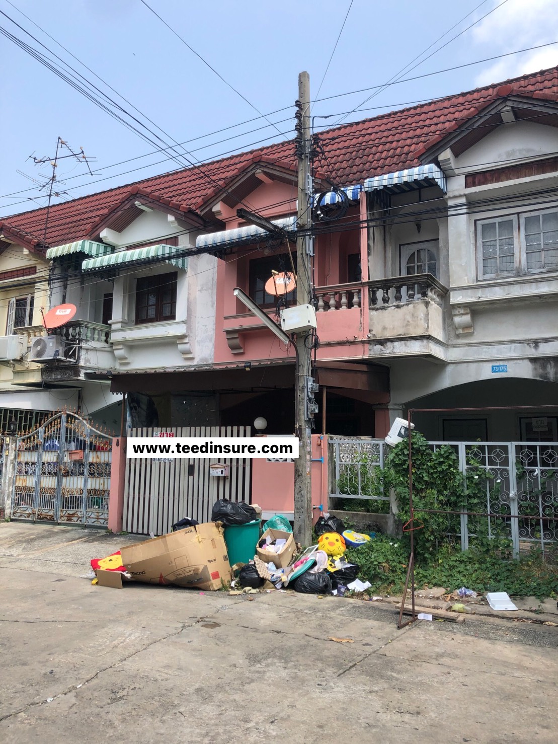 ขายทาวน์เฮ้าส์ หมู่บ้านภาสกร2 ถนนเอกชัย บางบอน