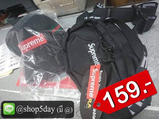 🔥กระเป๋าแฟชั่น กระเป๋าคาดอก Supreme No.B33001