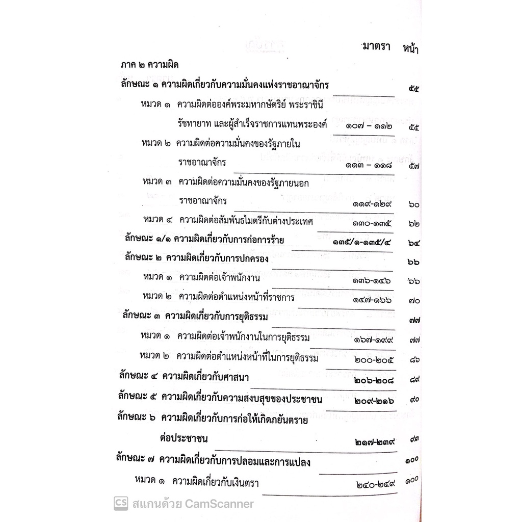 ประมวลกฎหมายอาญา ฉบับแก้ไขล่าสุด พ.ศ.2565 พร้อมด้วยประเด็นคำถาม-คำตอบ / โดย : สันติ ผิวทองคำ / ปีที่พิมพ์ : 2565