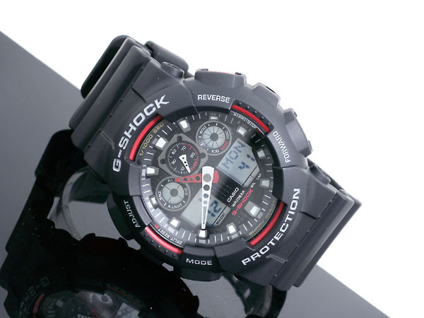 Casio G-Shock ชาย GA-100-1A4DR