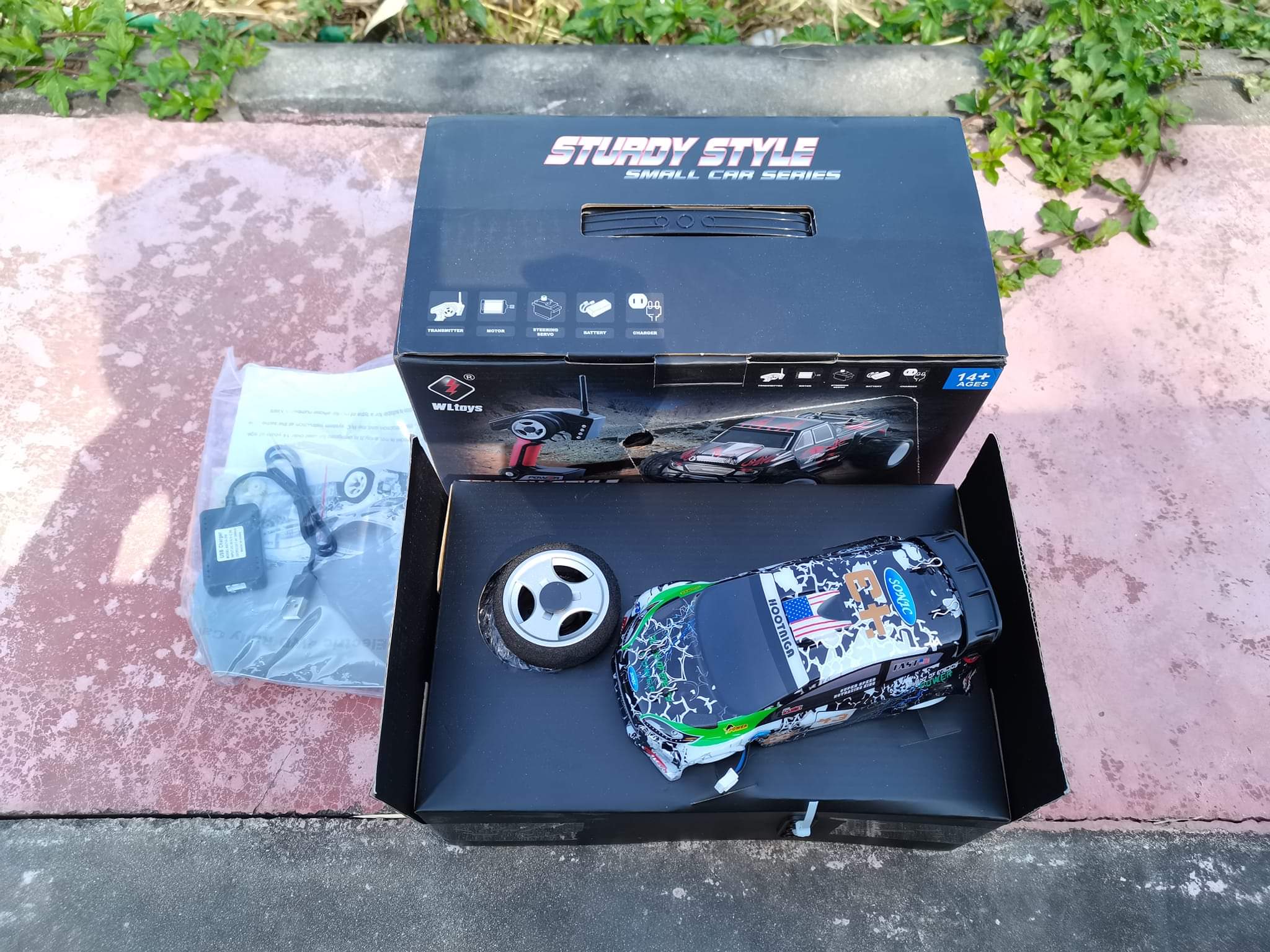 รถบังคับวิทยุ WLtoys K989 RC 1/28 ความเร็ว 30 KMH วิทยุ 2.4 GHZ.SERVO 4WD แลนด์ลี่