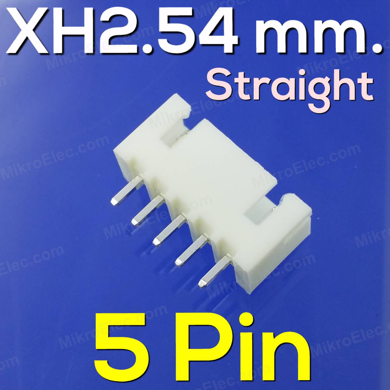 JST XH2.54 ขาตรง 5ขา connector 5Pin Pitch 2.5mm straight Terminal Male Plug socket PCB ขั้วต่อคอนเน็กเตอร์ ตัวผู้