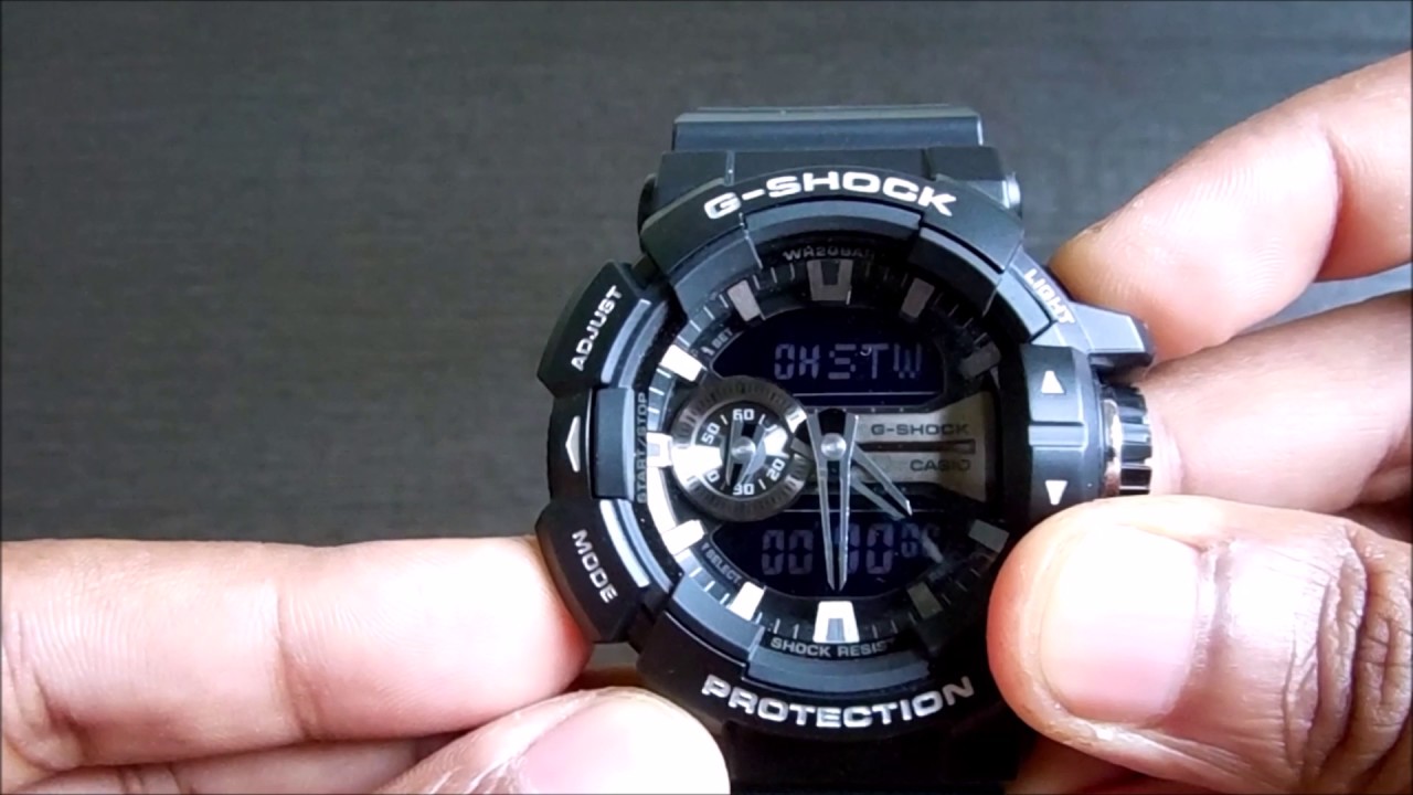 Casio G-Shock ชาย GA-400GB-1ADR