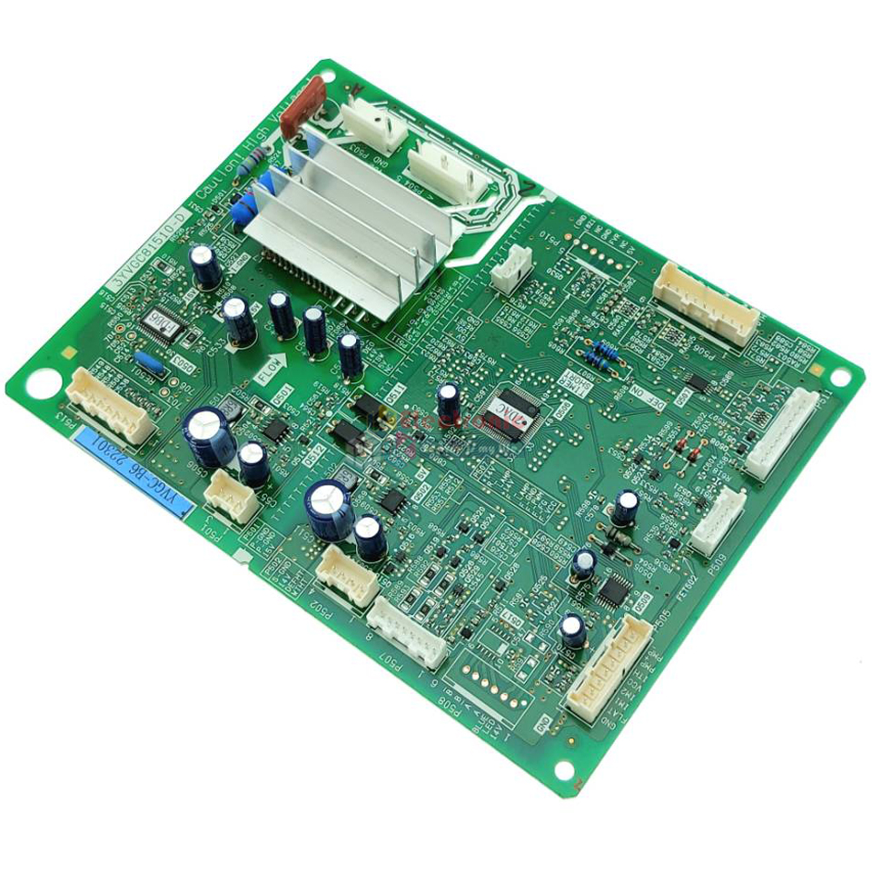 แผงบอร์ดตู้เย็น TOSHIBA(โตชิบา)รุ่น*GR-AG58KD/GR-AG66KA*อะไหล่แท้*ใช้ได้กับทุกรุ่นที่ทางร้านระบุไว้*ใช้กับคอมเพรสเซอร์DZ100V1A