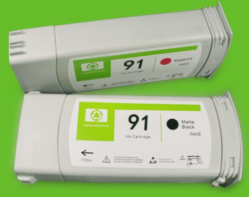 หมึกHP 91 775-ml Light Gray DesignJet Pigment Ink Cartridgeเทียบเท่า