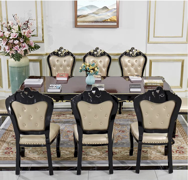 โต๊ะกินข้าวหลุยส์ โต๊ะอาหารหลุยส์ รุ่น DTL-06