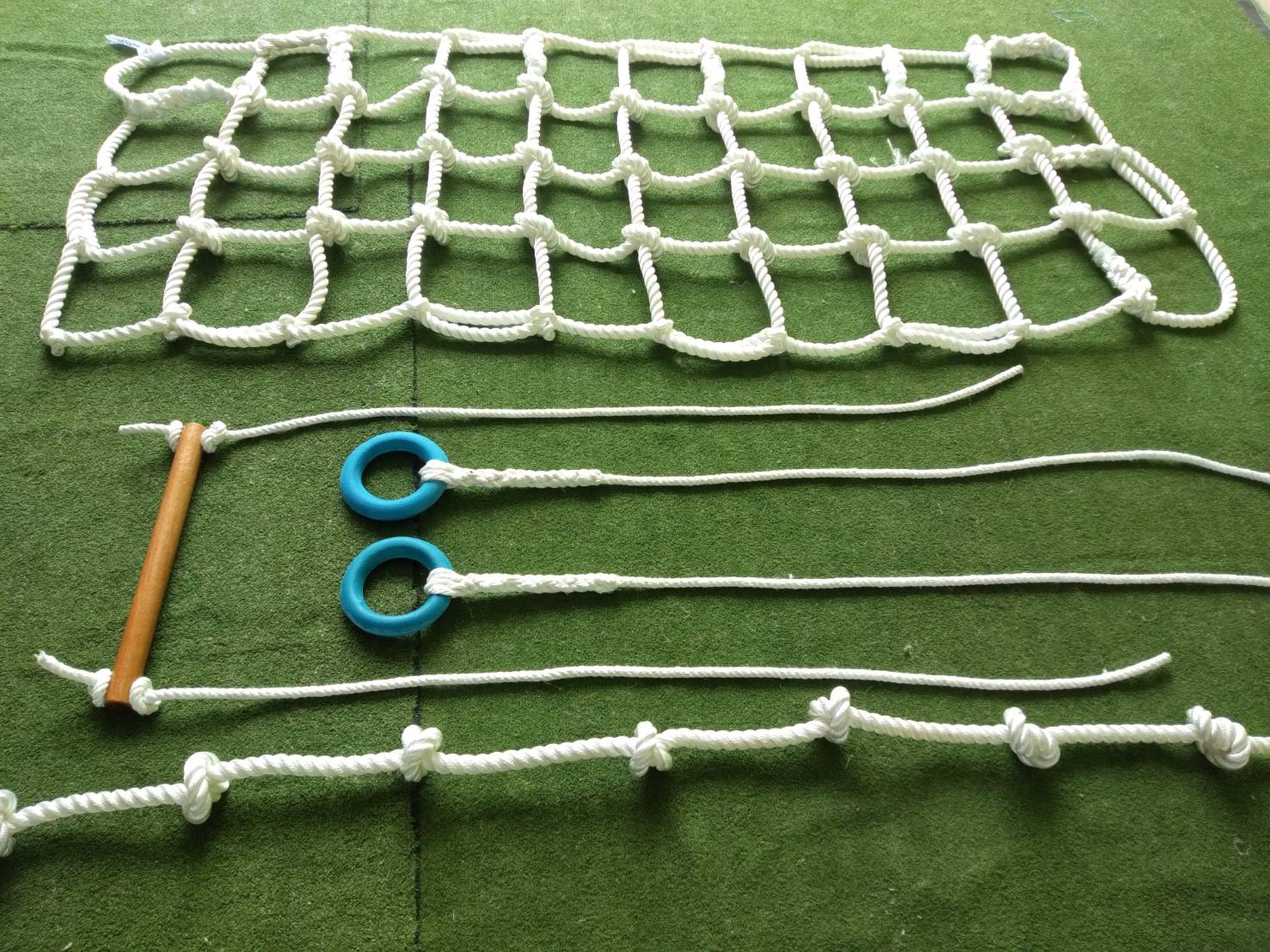 รับถักเชือกตาข่ายปีนป่าย ตาข่ายสนามเด็กเล่น ตาข่ายค่ายลูกเสือ ClimbingNets