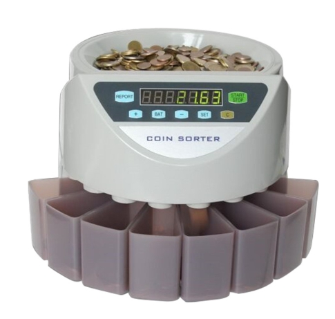 เครื่องนับเหรียญอัตโนมัติ Coin sorter