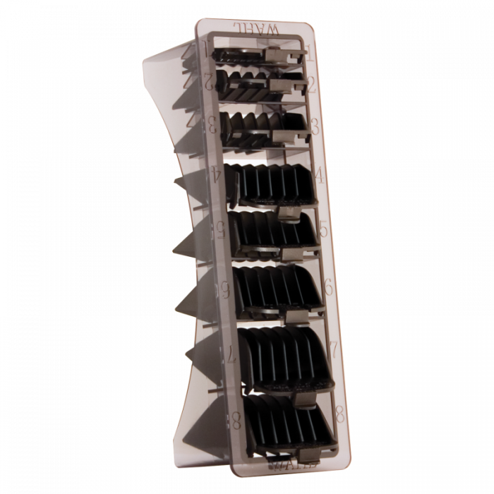 ชุดฟันรองWahl เบอร์1-8 พร้อมถาด (พรีเมี่ยม)
