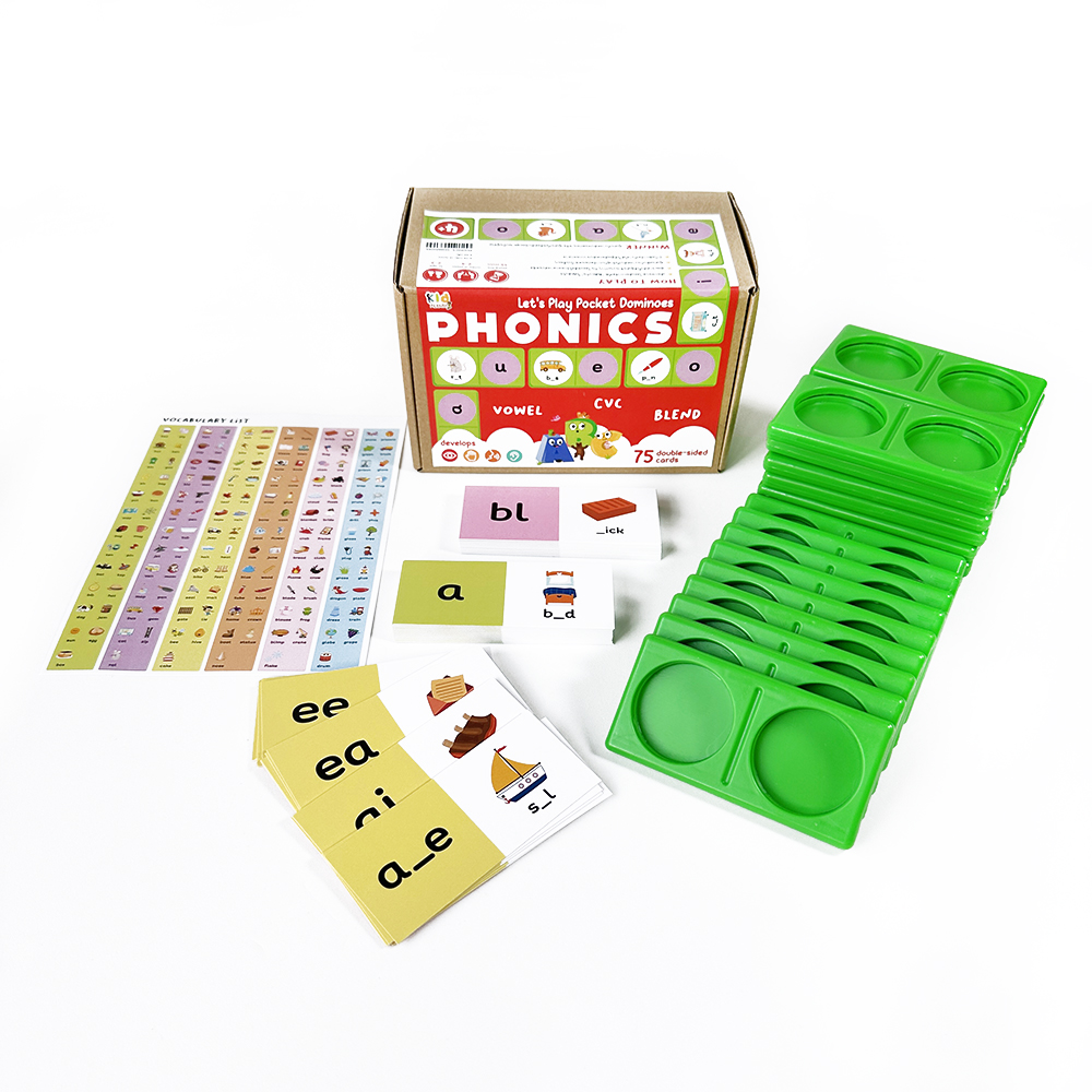 เกมโดมิโน โฟนิกส์ (Phonics Dominoes)