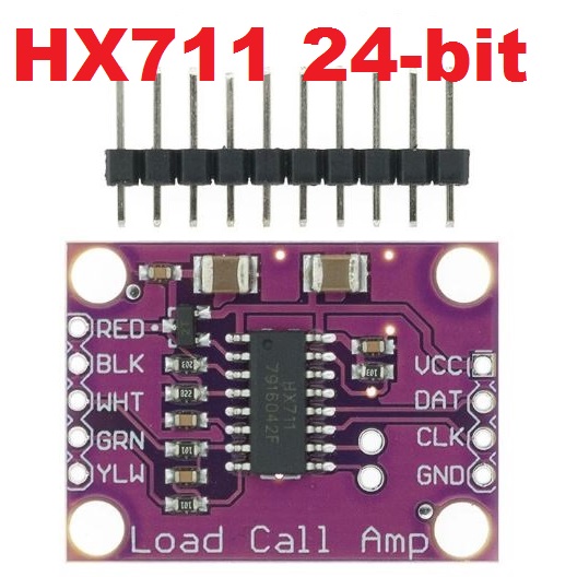 HX711 High-precision 24-bit Weighing Scale A/D Adapter Amplifier Load Cell Weight Sensor
