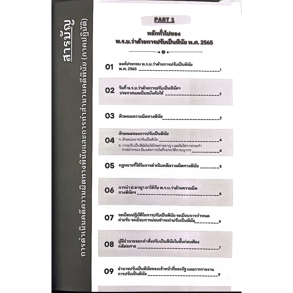 (ตำหนิ)การดำเนินคดีความผิดทางพินัย และ การทำสำนวนคดีพินัย (ภาคปฏิบัติ)/พ.ต.ต.ดร.สันติ ผิวทองคำ/พิมพ์ : 2568 (ครั้งที่1)