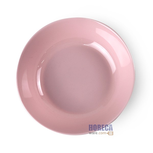 ชามแกง 7.5 นิ้ว สีชมพู ตราเมลามีนแวร์