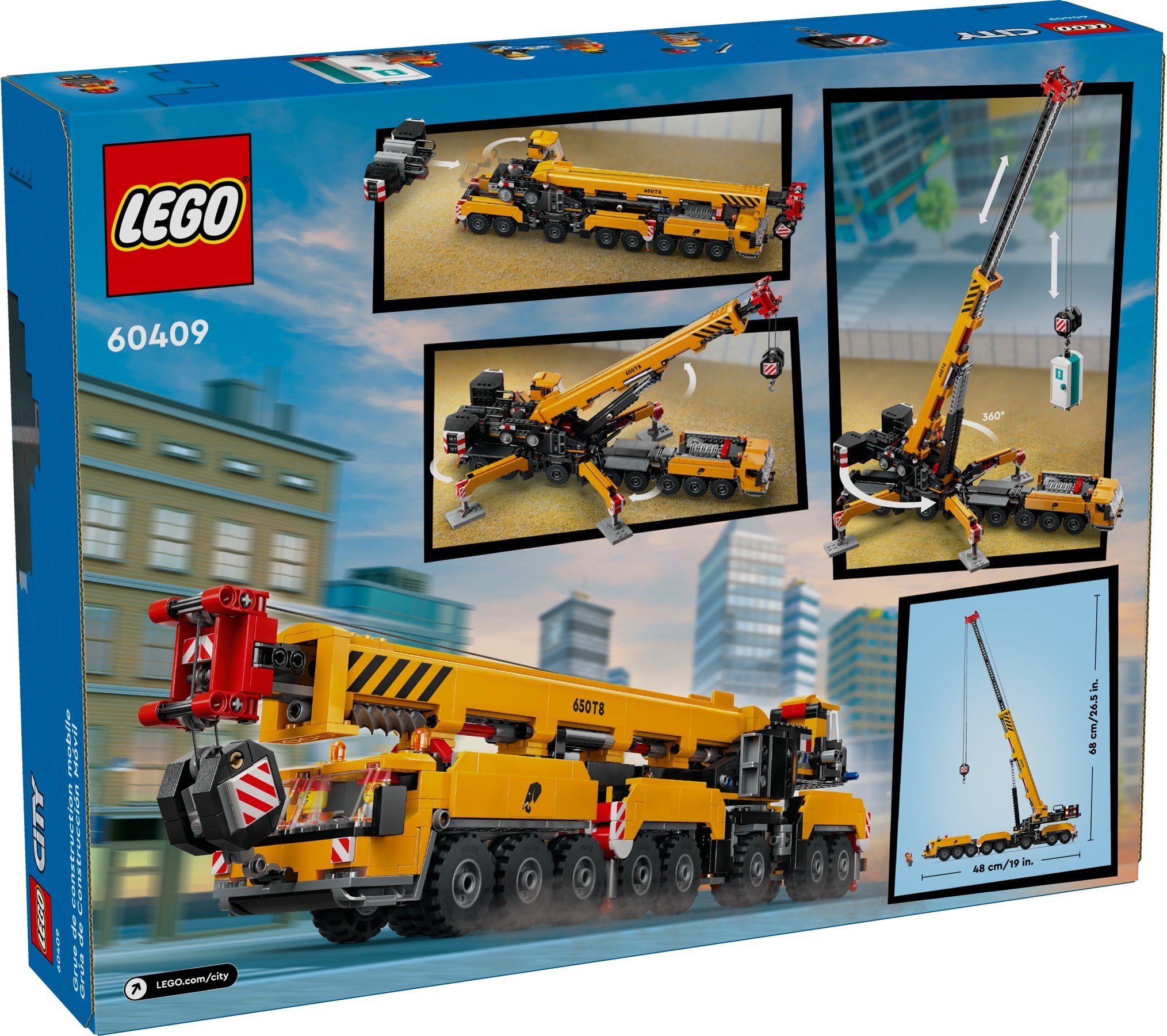 LEGO City เลโก้ 60409 Mobile Construction Crane