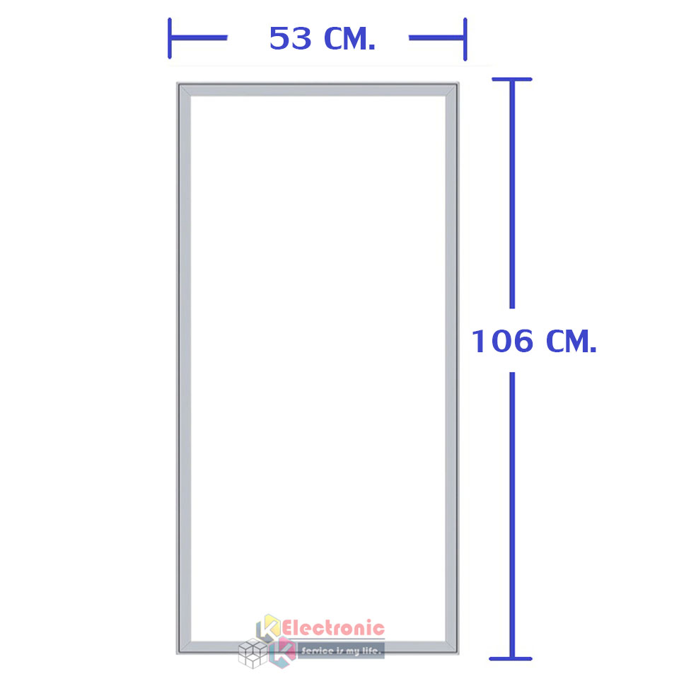 ขอบยางประตูตู้เย็น-Mitsubishi(มิตซูบิชิ)-สำหรับรุ่น-MR-S185/MR-S186/MR-S187/MR-S188/MR-S189-อะไหล่แท้ ใส่ง่าย