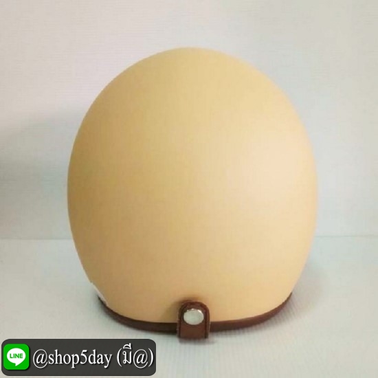 🔥AVEX หมวกกันน็อควินเทจคลาสสิค ราคาถูก รุ่นLB สีครีมด้าน คิ้วน้ำตาล ผ้าน้ำตาล