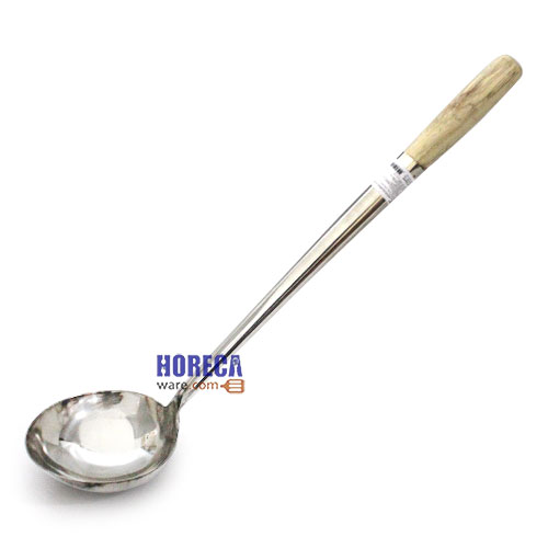 5-inch ladle, wooden handle, Perfect brand