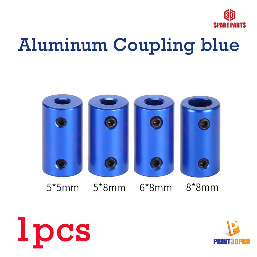 Aluminum Coupling Shaft Coupler Screw Stepper Bore 5,6,8 mm อุปกรณ์จับแกนมอเตอร์