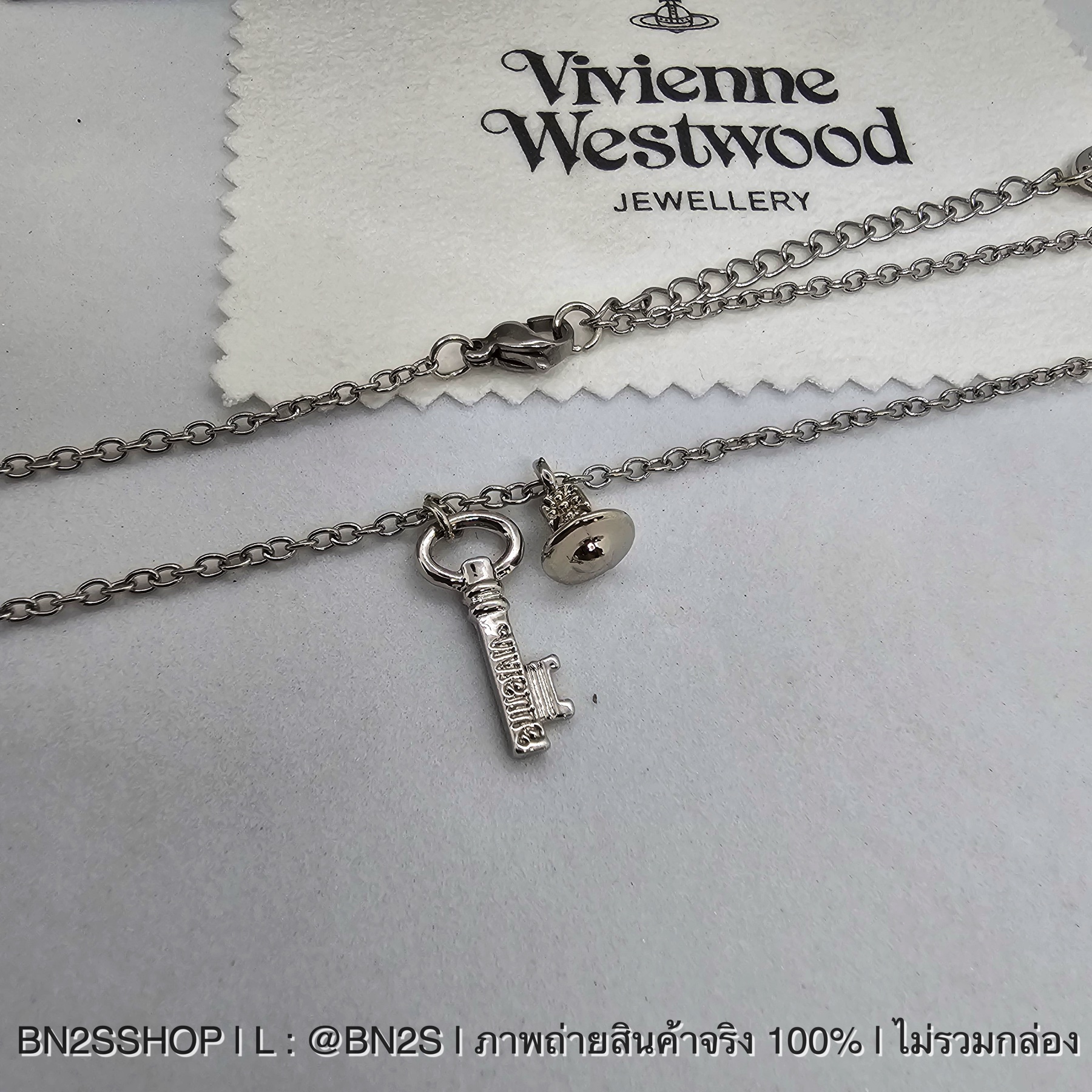 Vivienne Westwood Eunice Key with Orb Pendant Necklace