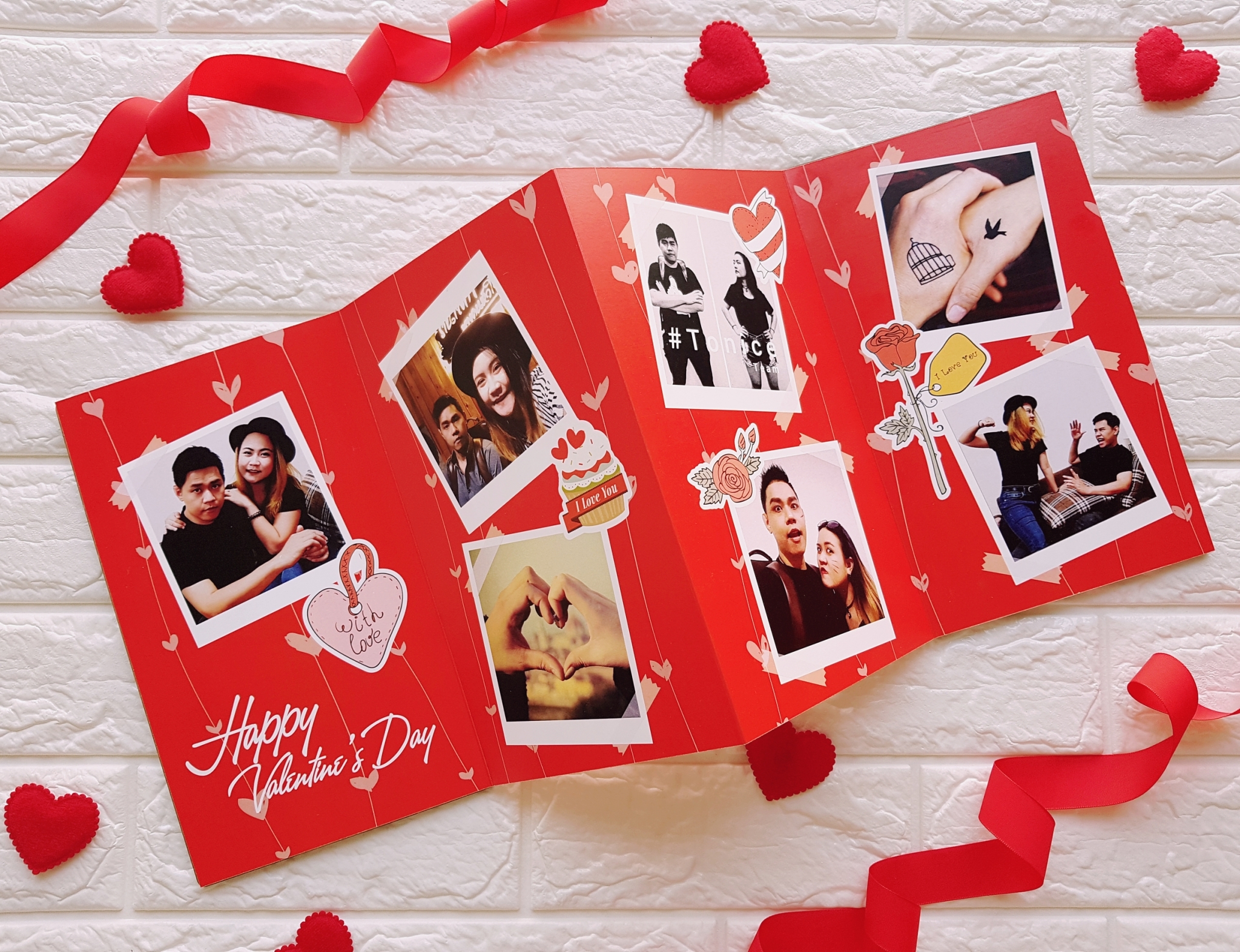 อัลบัมรูปปกไม้ ของขวัญสุดเท่