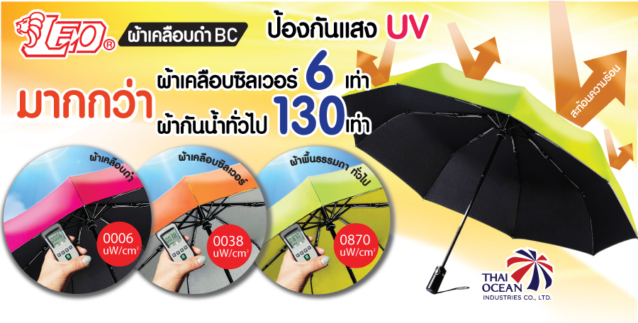 Leo ร่มกอล์ฟใหญ่ 30 นิ้ว พิมพ์ดิจิตอลทั้งคัน โครงไฟเบอร์ไม่ขึ้นสนิม ผ้า black uv กันรังสียูวี 99% ปุ่มกดกางออโต้ กางได้ 2-3 คน