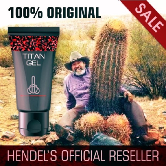 TITAN GEL (ไททัน เจล) ผลิตภัณฑ์เพิ่มขนาดท่านชาย 50 ml