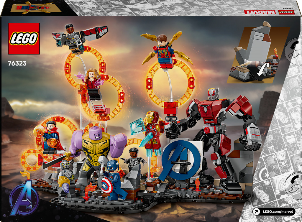 LEGO Super Heroes Marvel เลโก้ 76323 Avengers: Endgame Final Battle