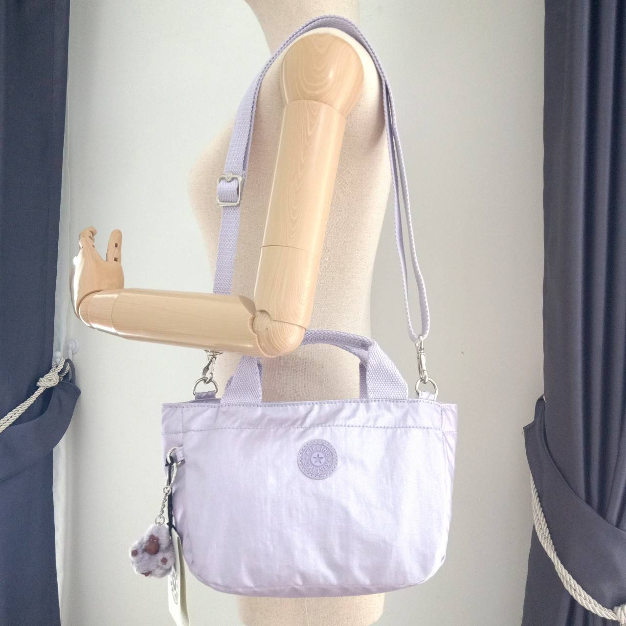 กระเป๋า kiplingแท้ Sugar S II กระเป๋าถือ สะพายไหล่ กระเป๋าคิปลิ้ง กระเป๋าคิปลิง