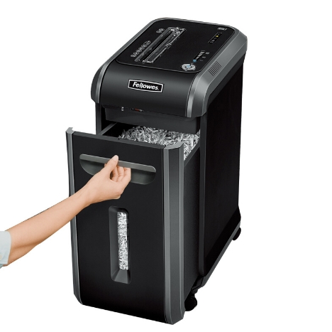 เครื่องทำลายเอกสารยี่ห้อFELLOWES รุ่น99Ci ทำลายเอกสารครั้งละ 17 แผ่น 34 L