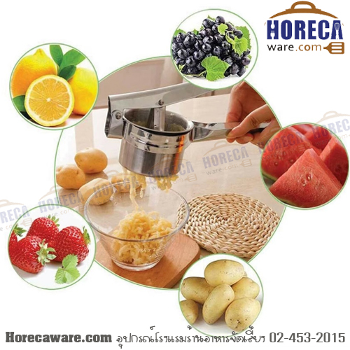 เครื่องบดมันมือบีบ สเตนเลส รุ่น281 นาโนเทค [nt-905-005-2]