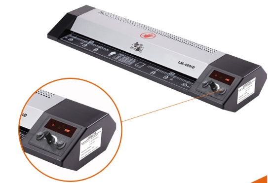 เครื่องเคลือบเอกสาร รุ่น LM-460iD ( ขนาด A2 )