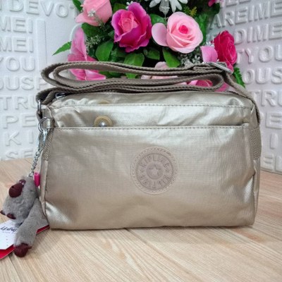 กระเป๋าสะพายkipling ผ้าไนล่อน คิปลิ้ง กระเป๋าคิปริ้ง outlet แท้