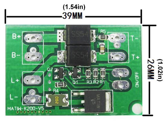 Automatic Solar Panel 3.7V 7.4V 11.1V 30W Max Night Light LED Control Switch Garden Street Module